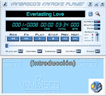 vanbasco's karaoke player