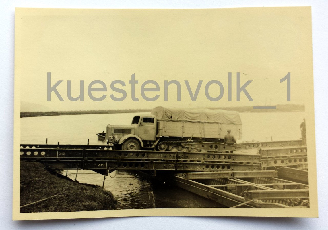 SdKfz LKW Maultier Kette Dnesterüberquerung bei 