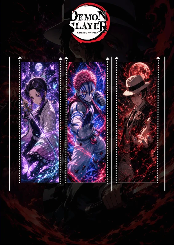 Marcador de Demon Slayer 1