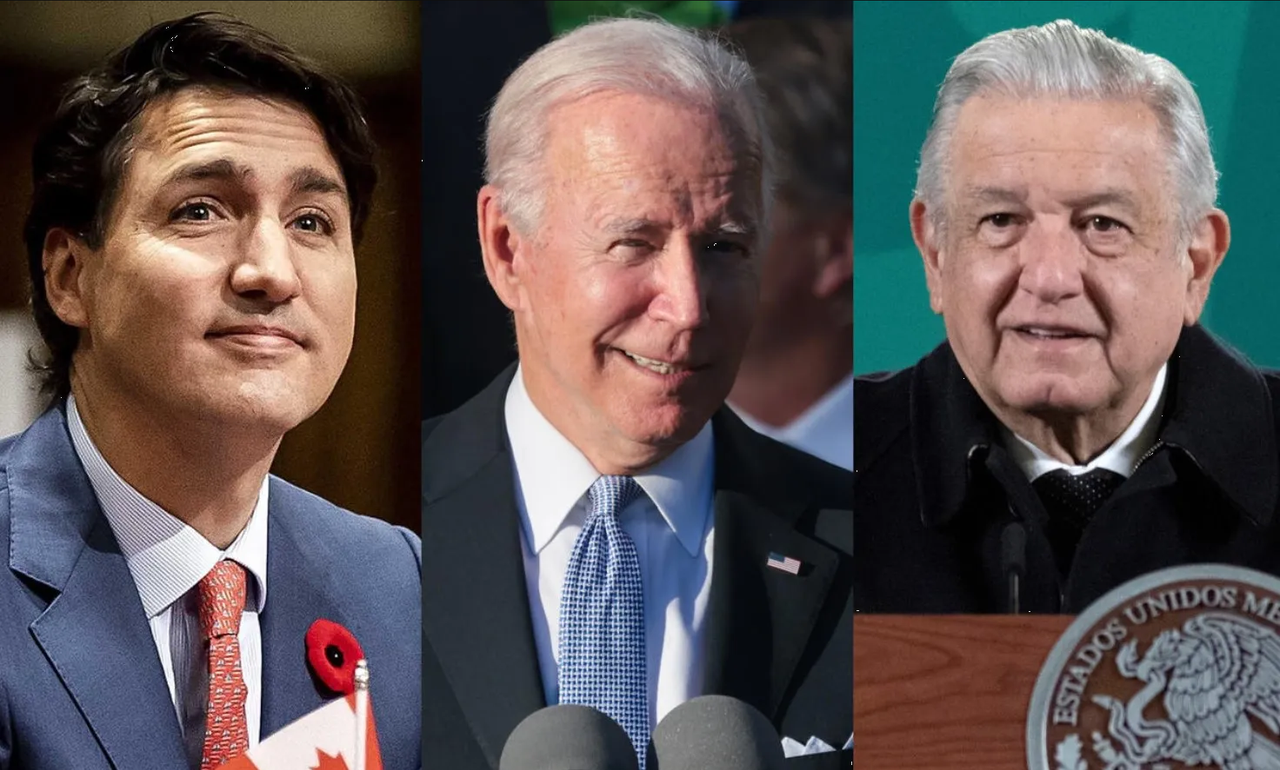 Esta será la agenda de AMLO, Biden y Trudeau durante su visita a México