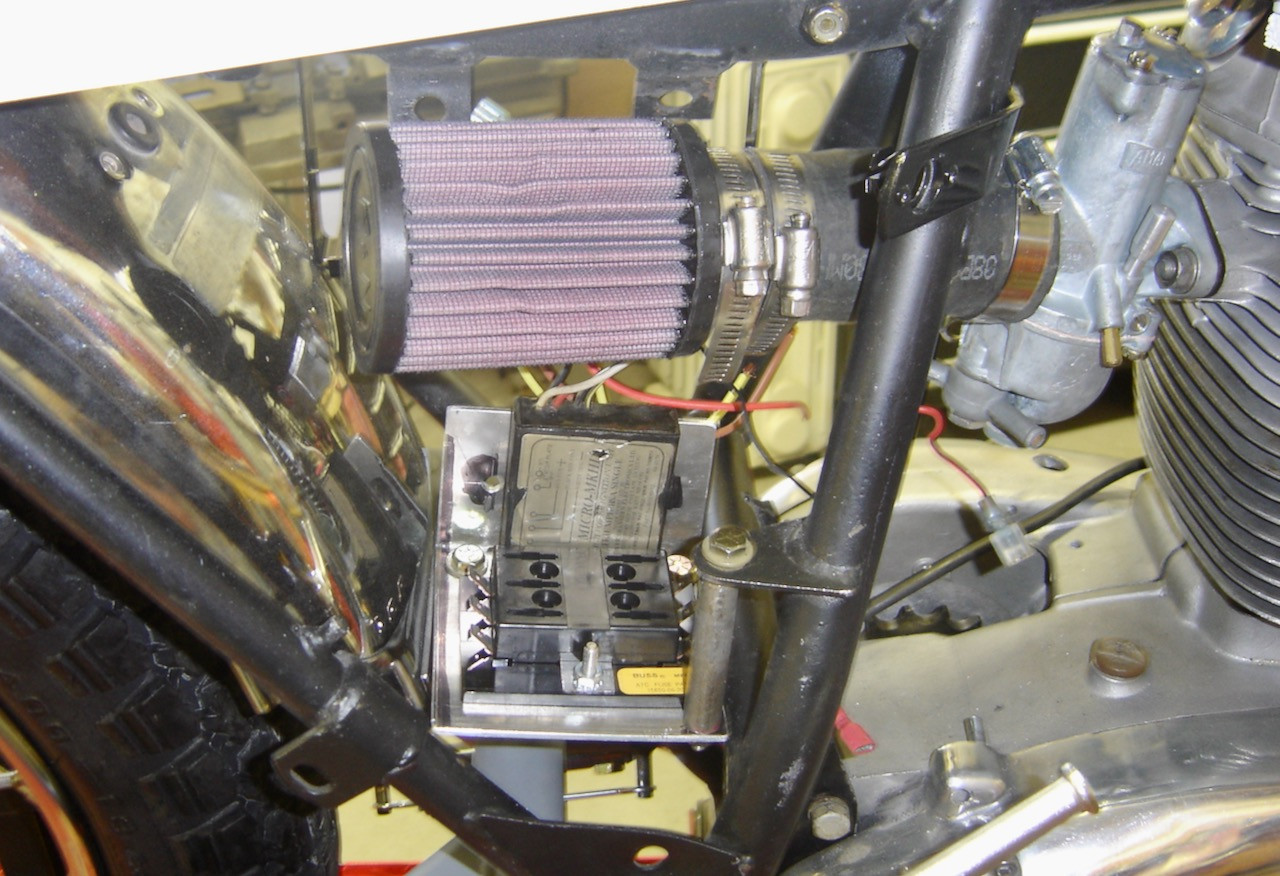B50 Tracker Rt side electrical