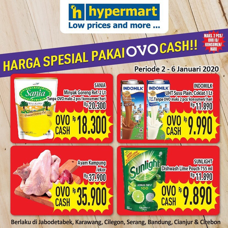 PROMO Hypermart Periode 2 6 Januari 2020 Mesin Cuci Cuma 