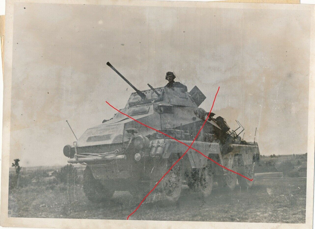 Panzer 8-Rad-Spähwagen 1943 SdKfZ tank