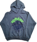 Sp5der Sudadera Gris