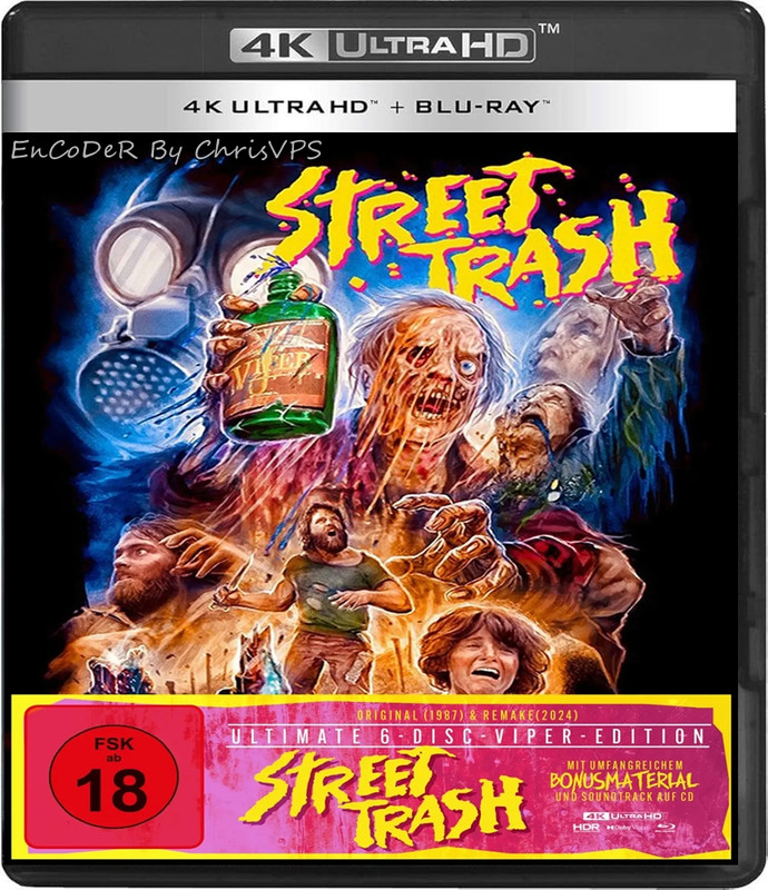 Uliczny chłam / Street Trash (1987) MULTI.HDR.DoVi.Hybrid.2160p.BDRemux.DTS.HD.MA.AC3-ChrisVPS / LEKTOR i NAPISY