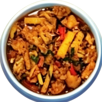 麻辣鸡肉 Mala Chicken ไก ผ ดหม าล า အ မ က က မ လ 320