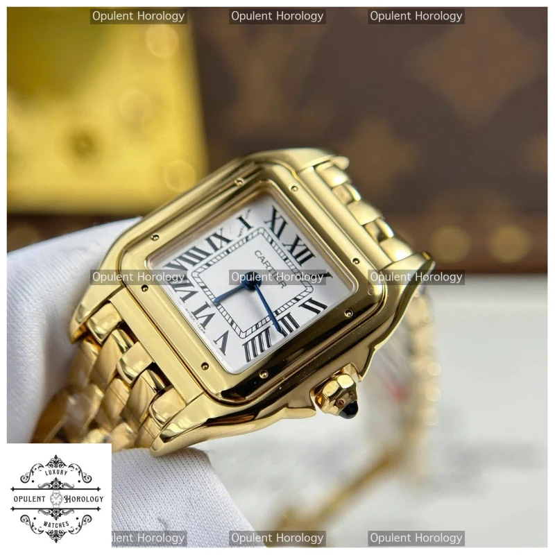 Buy Cartier Panthère White Moon Dial Replica - A Swiss Quartz Women’s Luxury Timepiece