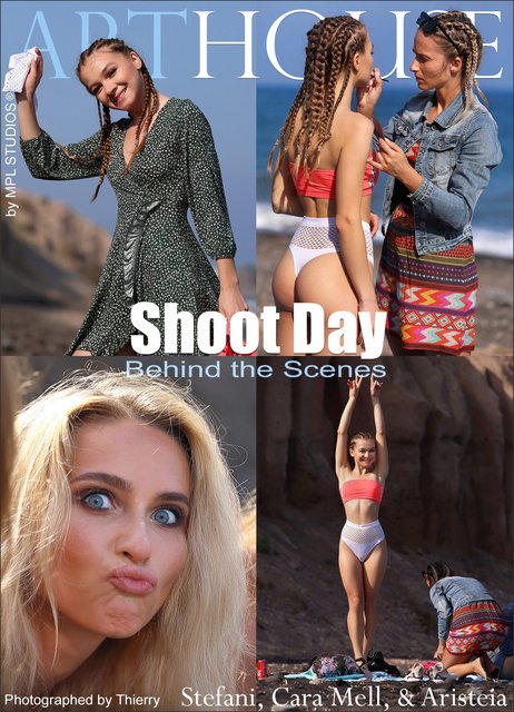 Cara Mell, Stefani and Aristeia - Shoot Day: BTS (27 Aug, 2022) x54