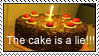 the-cake-is-a-lie-stamp
