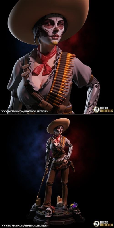 Lady Mechanika – 3D Print