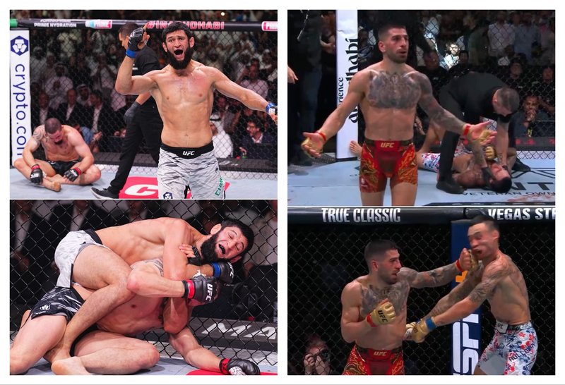 Топурия, Чимаев, Шара и още 2-ма взимат бонус след UFC 308