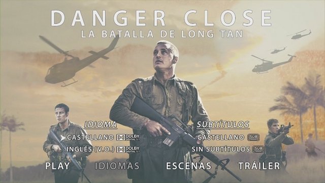 2 - Danger Close [DVD9Full] [Pal] [Cast/Ing] [Sub:Cast] [Bélico] [2019]