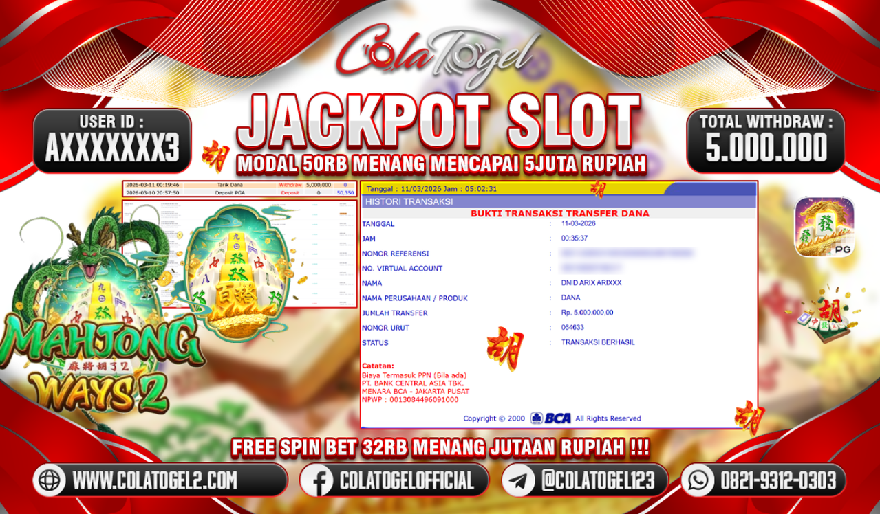 JACKPOT SLOT GACORR!!