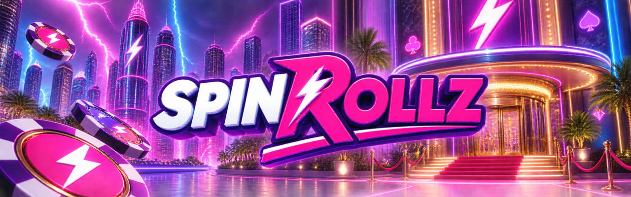 Startseite des Spinrollz Casino Online mit Spielen, Aktionen und wichtigen Kontofunktionen. Spinrollz Casino Online Startseite