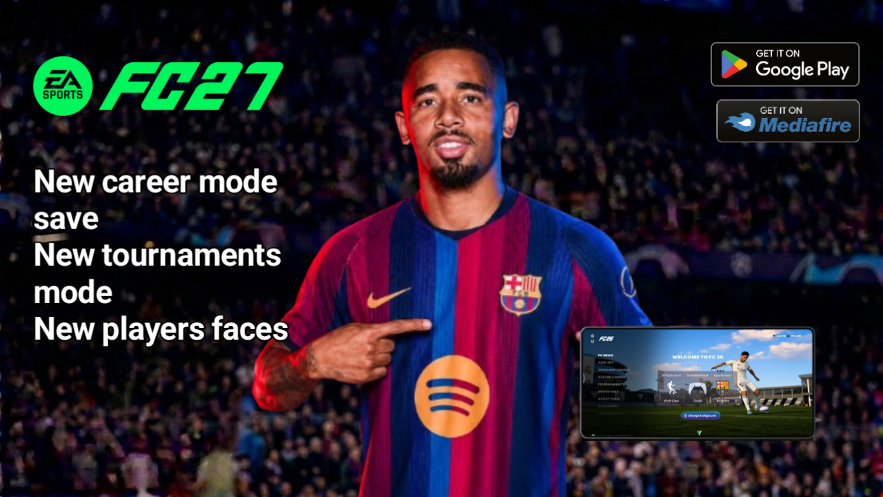 FIFA 16 Mod FC 27 new transfers