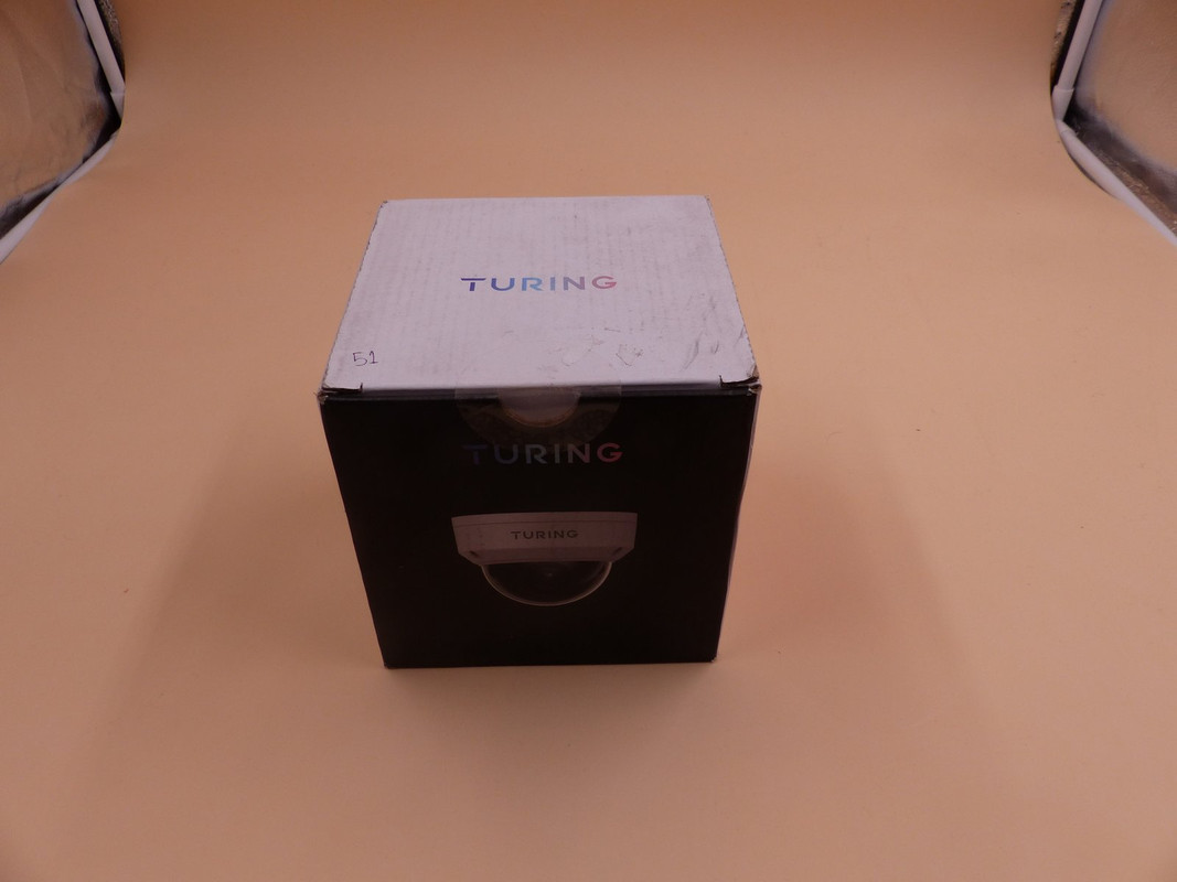 TURING 810087241186 TP-MFD4A28 VIDEO NETWORK CAMERA W/ NIGHT VISION &2.8 MM LENS