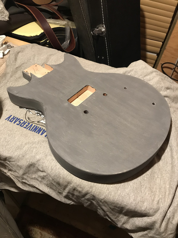 guitar build - Les Paul jr copy 92E2AE75-C2CB-4395-9169-E368C0E9C897