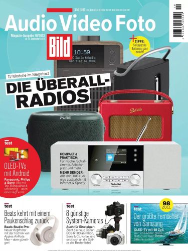 Cover: Audio Video Foto Bild Magazin Oktober No 10 2023
