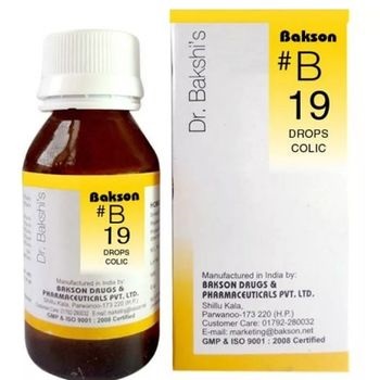Bakson B19 Colic Drops (30ml)