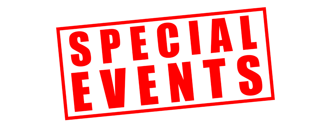 Special Events