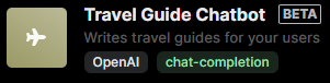 Travel Chatbot