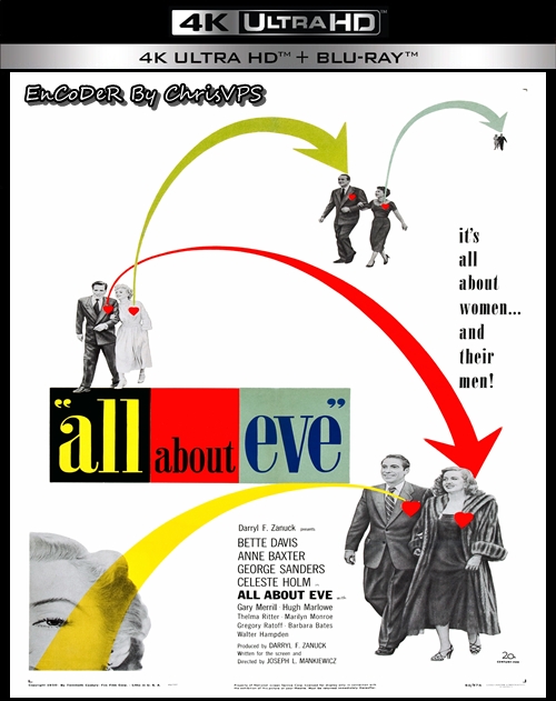 Wszystko o Ewie / All About Eve (1950) MULTI.HDR.2160p.BluRay.DTS.HD.MA.AC3-ChrisVPS / LEKTOR i NAPISY