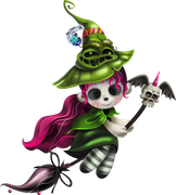 Halloweenpumpkinkitpudnwitch