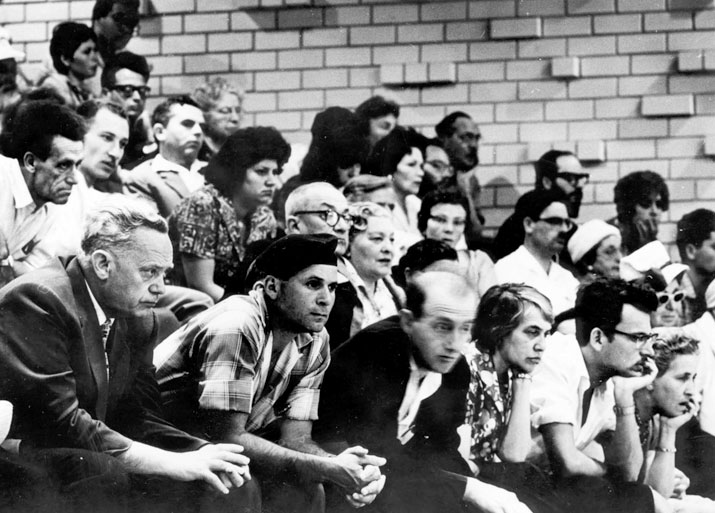 Audiencia en el juicio de Eichmann