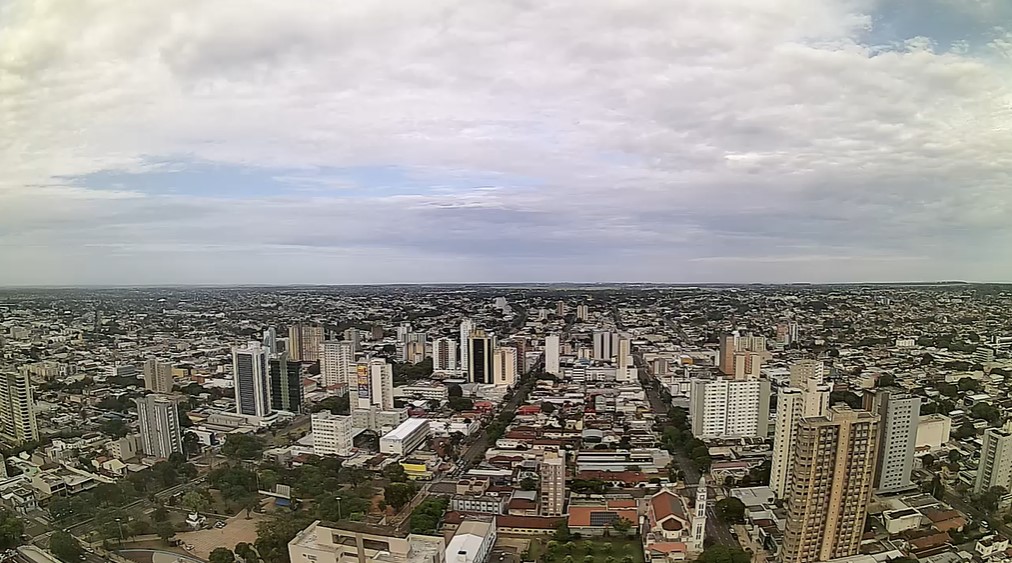 Campo Grande nesta manhã de segunda-feira