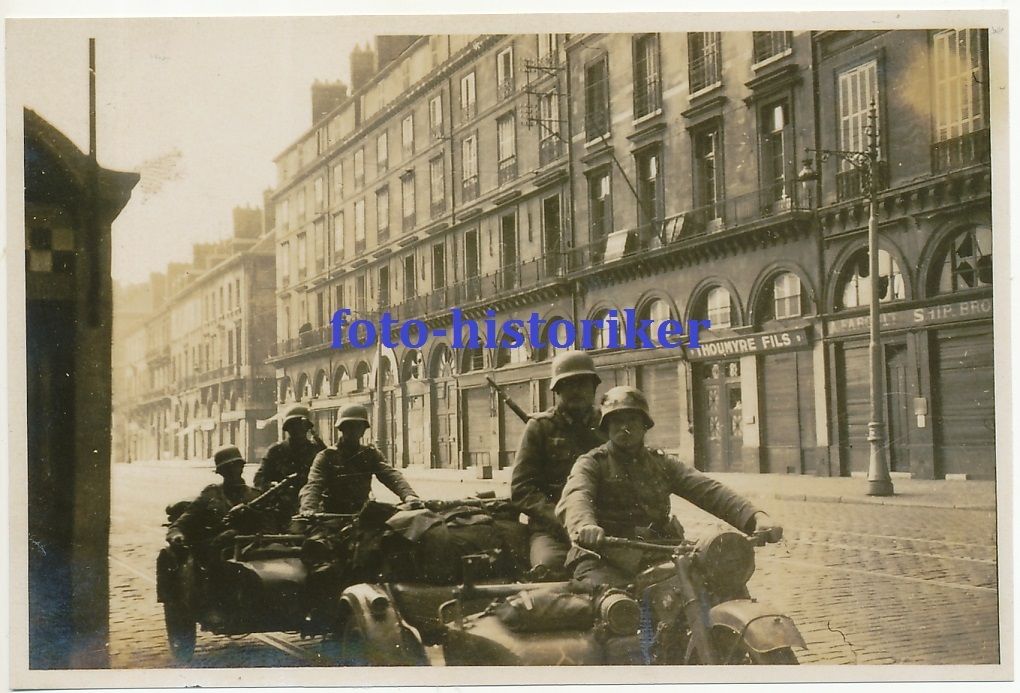 Kameraden Krad Melder Schützen Motorrad BMW MG 3