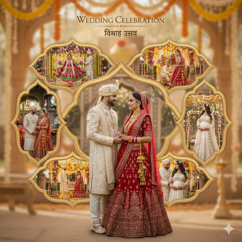 Custom Wedding Album Design