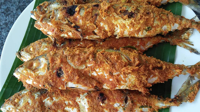 Sajian ikan bakar