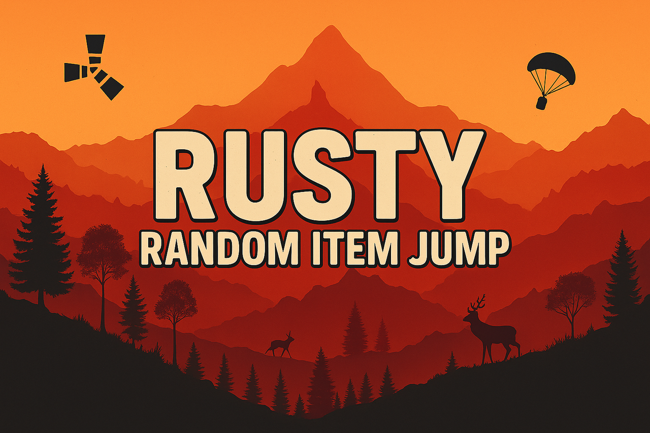 RUSTY RANDOM ITEM JUMP | CUSTOM MAP | WEEKLY FRIDAY WIPE GOR