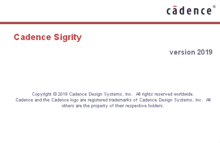 Cadence Design Systems Sigrity v19.00.003 2019 Hotfix (x64)