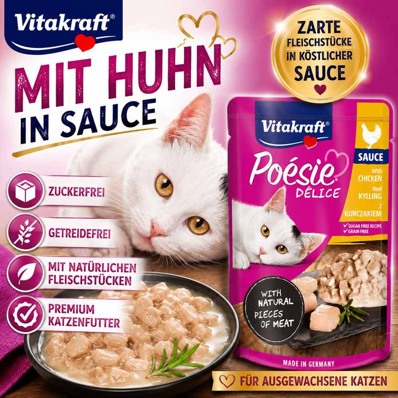 Vitakraft Poésie Délice mit Huhn