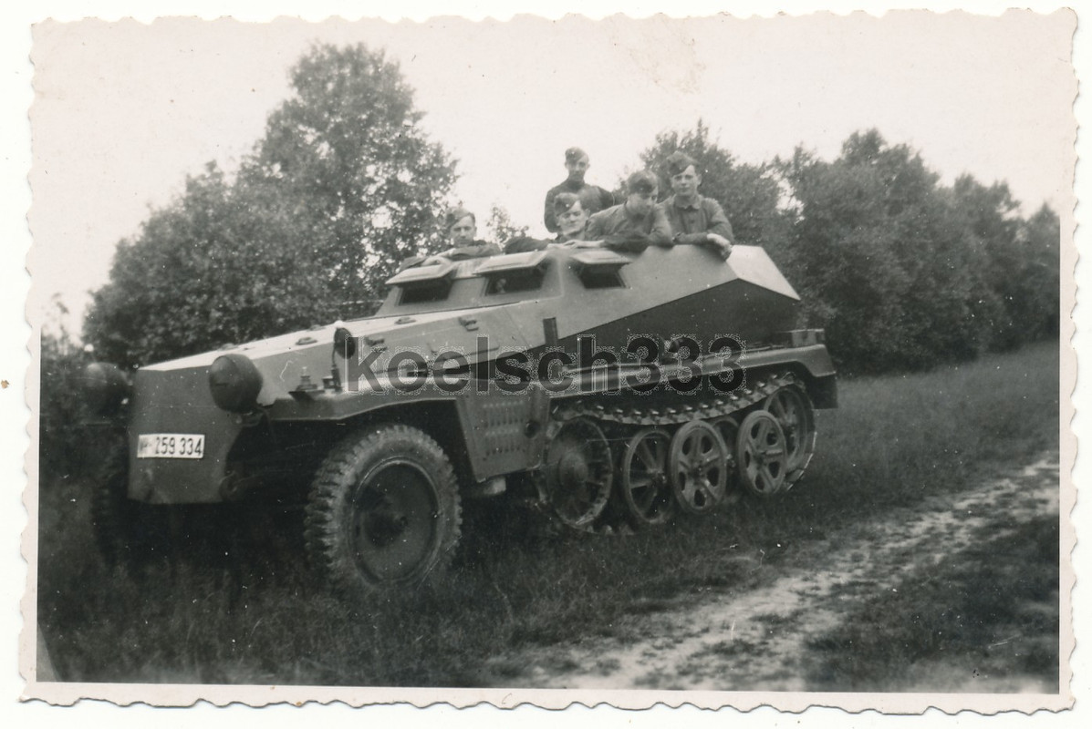 Panzer Halbkette Schützenpanzer Sd.Kfz. Kraftfah