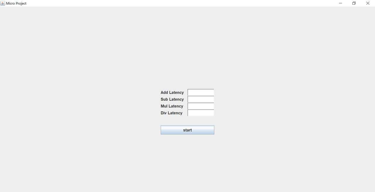Initialization