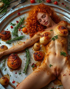 Garden wedding wom served Redhair 1 03