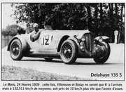 24 HEURES DU MANS YEAR BY YEAR PART ONE 1923-1969 - Page 18 39lm12-Delahaye135-S-LVilleneuve-RBiolay-1