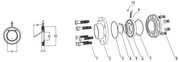 Wafer Check Valve Dimension Drawing