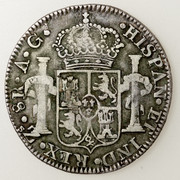 8 reales 1817. Fernando VII. Zacatecas  PAS5667