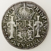 8 reales 1817. Fernando VII. Zacatecas PAS5667