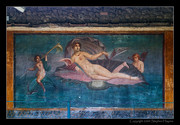 Aphrodite Anadyomene (Venus) from Pompeii Fresco from Pompei Casa di Venus 1st century AD