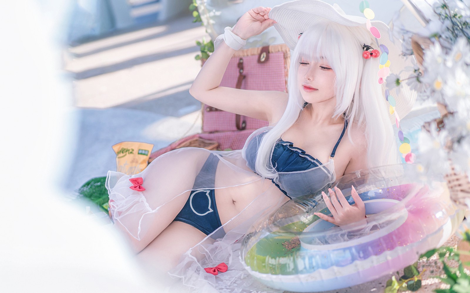 六二二同学 哈曼II Cosplay 写真合集｜碧蓝航线角色主题（14P｜63MB）插图