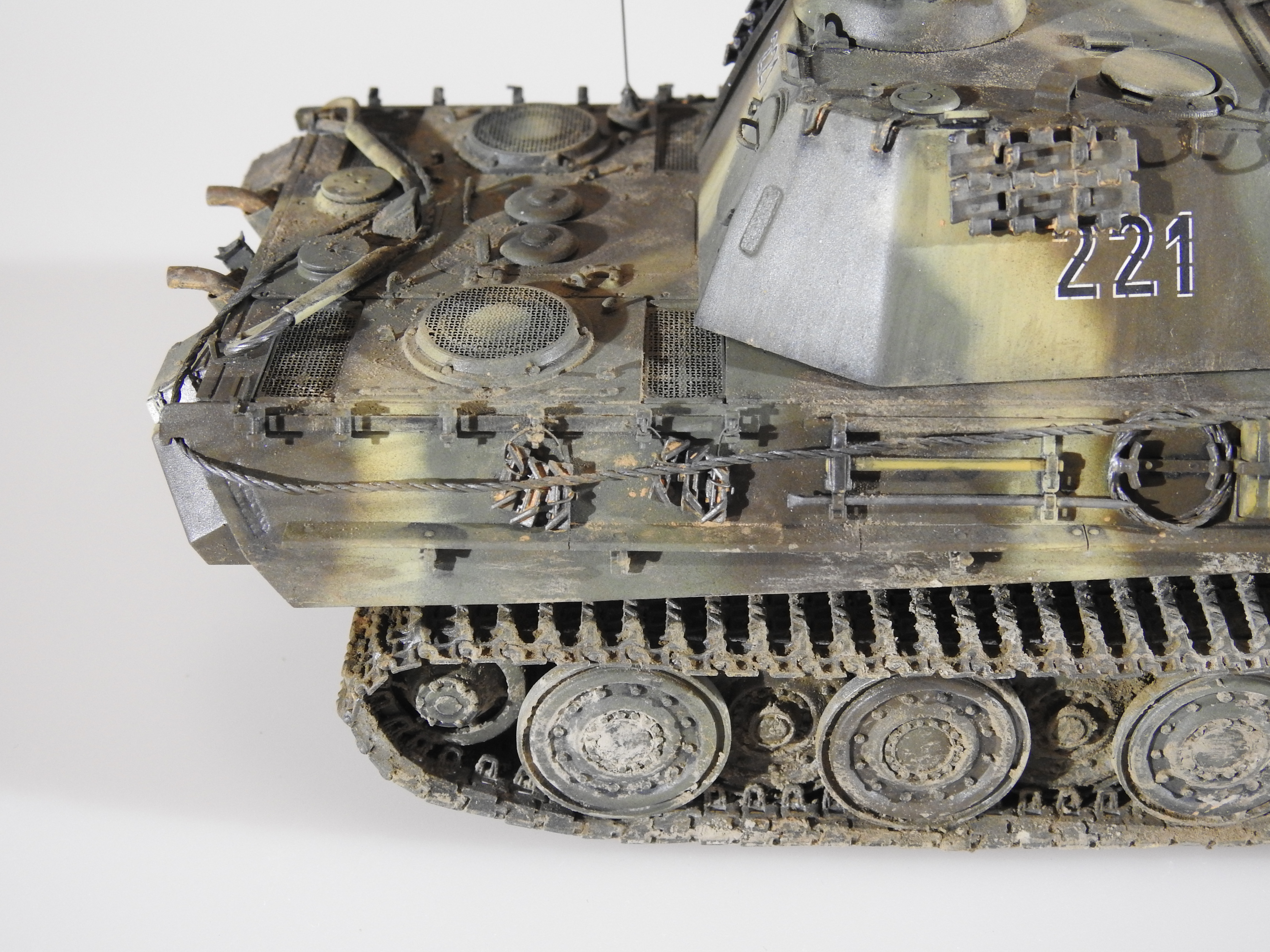 PzKpfw V G Panther , Dragon 1/35 - klar DSCN6222