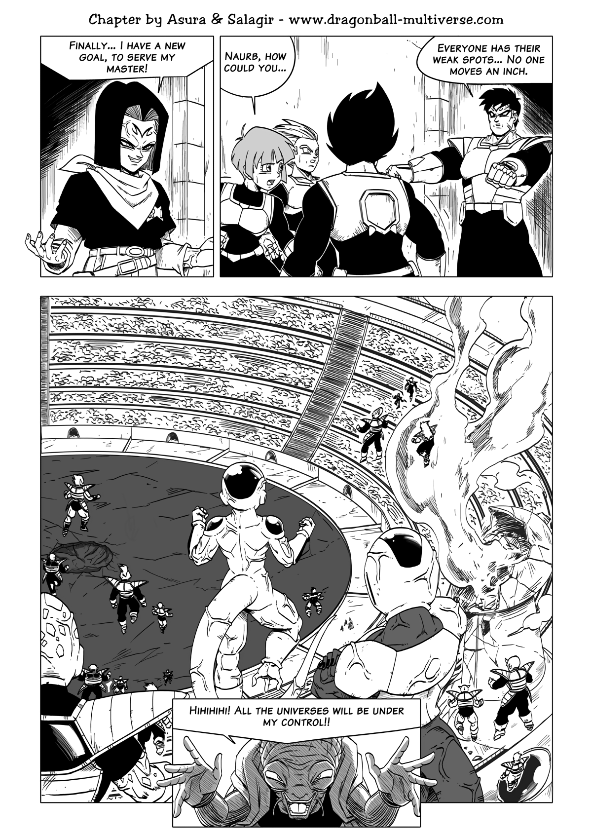 I'M REALLY STARTING TO FEEL BAD FOR HER!  Dragon Ball Multiverse: Chapter  79 - Page 1823 [Review] 