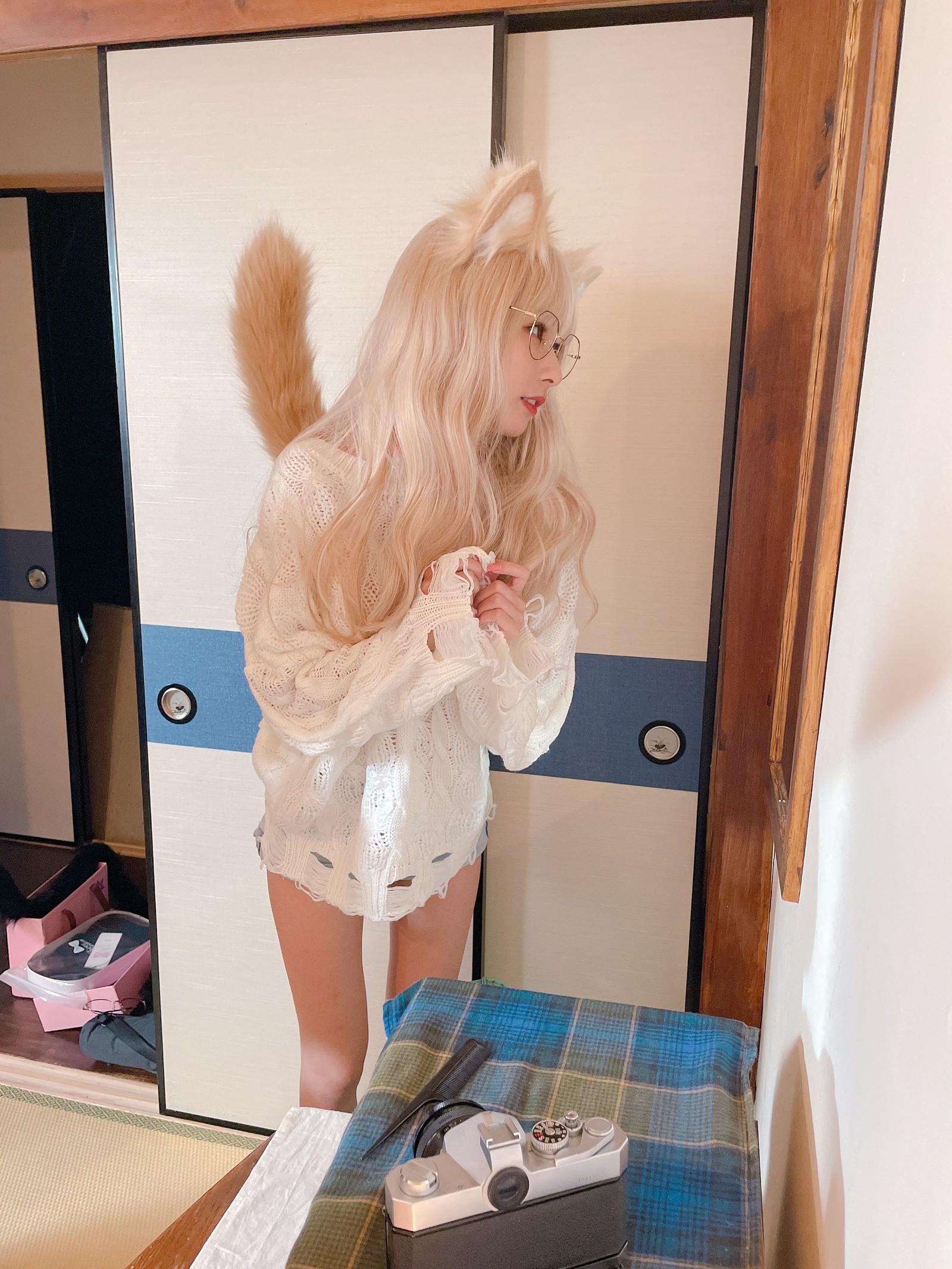 泥泥汝 猫女 主题 Cosplay 写真＋视频合集｜高质量图集（372P｜12V｜1.09GB）插图