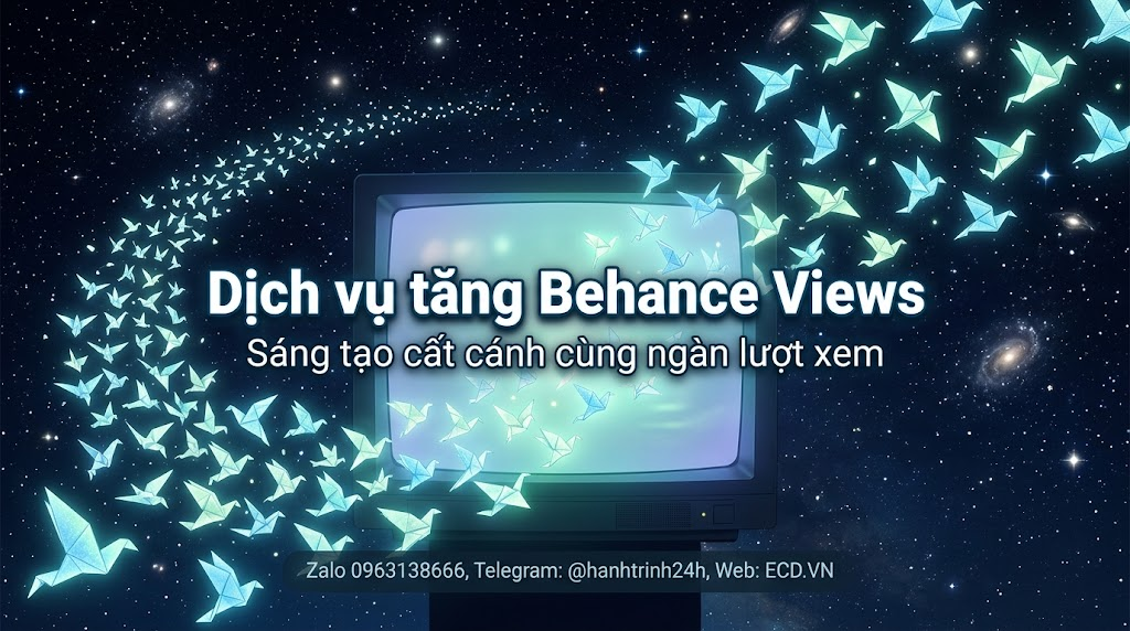 tăng behance views tự nhiên behance adobe