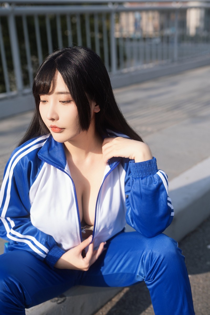 糖果果Candy 户外校服 Cosplay 高清写真集【142P｜626.8MB】插图4