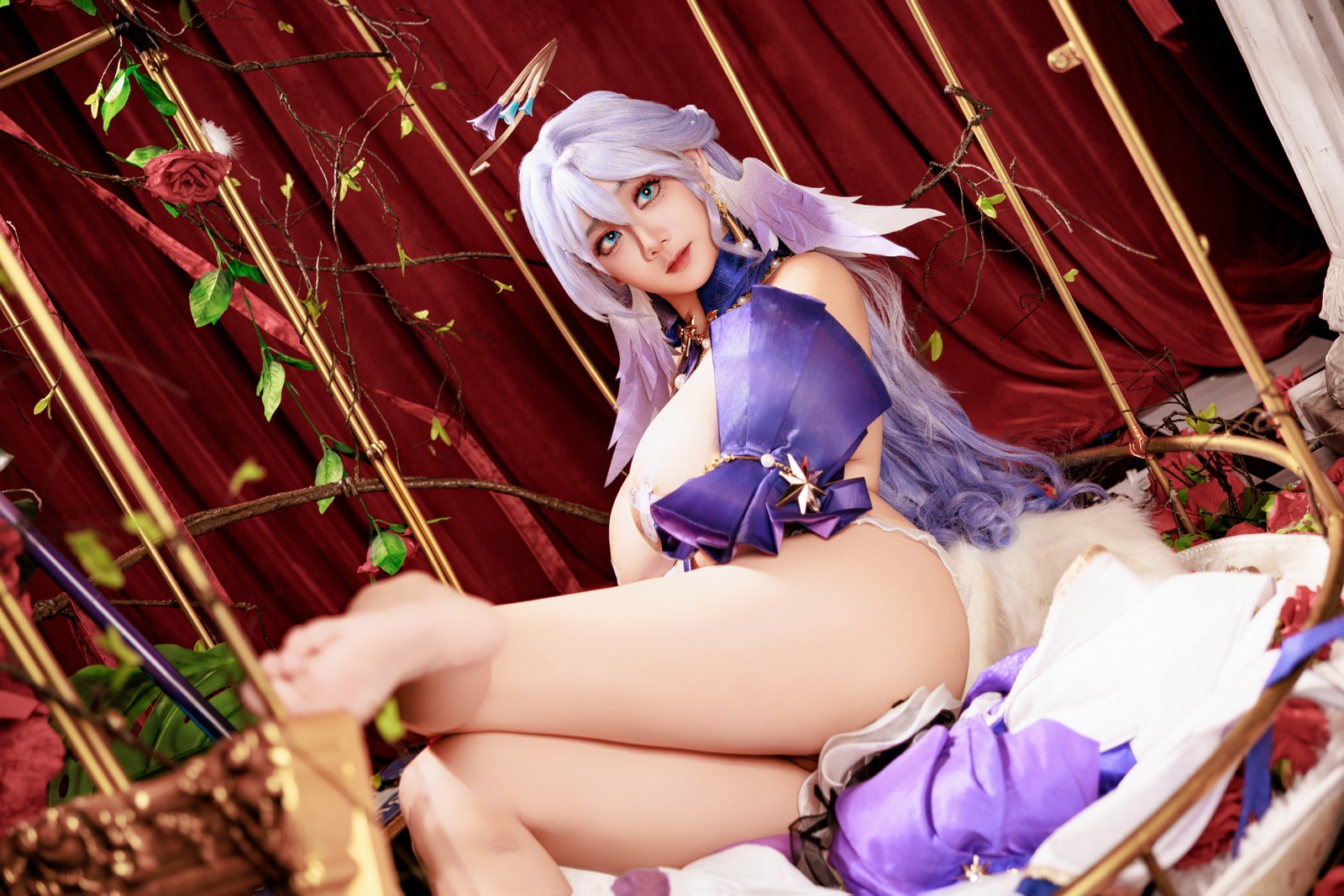 阿雪雪写真崩坏星穹铁道·知更鸟Cosplay图集（90P+1V / 1.04G）高清写真插图2